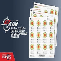 Allen Company EZ Load 13.5 in Square Load Development Paper Shooting Targets 25-Pack