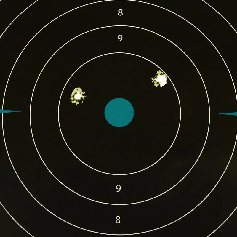 Girls With Guns 12 in W x 12 in H Adhesive Splash Reactive Paper Shooting Targets 5-Pack