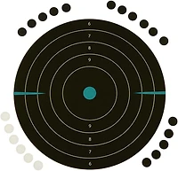 Girls With Guns 12 in W x 12 in H Adhesive Splash Reactive Paper Shooting Targets 5-Pack