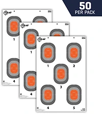 Allen Company EZ Aim 5-Spot Paper Targets 50-Pack
