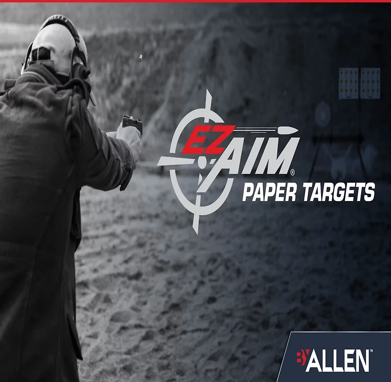 Allen Company EZ Aim 5-Spot Paper Targets 50-Pack