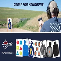 Allen Company EZ Aim Command Silhouette Targets 50-Pack