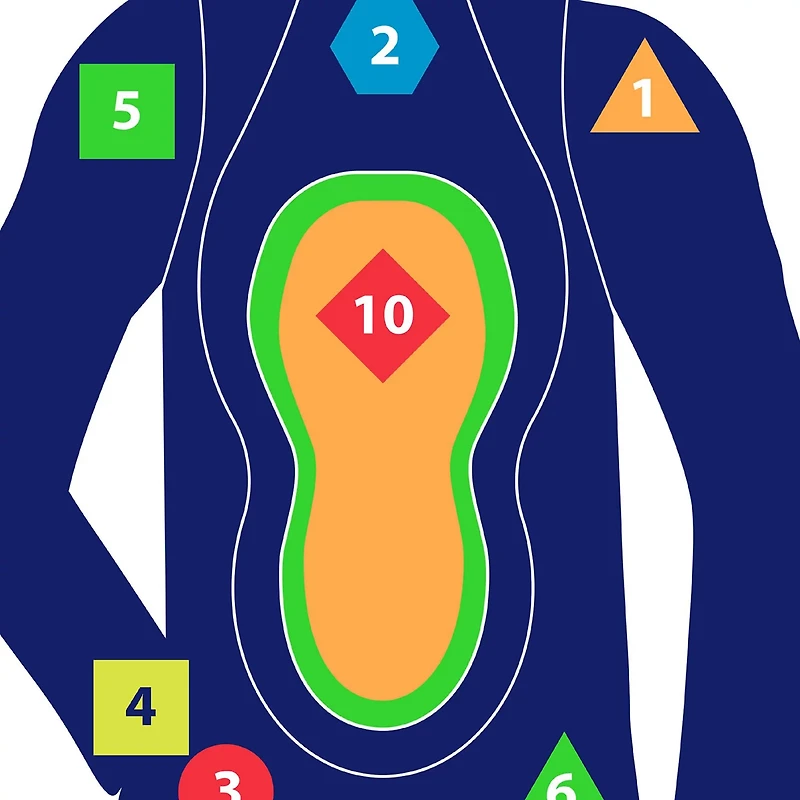 Allen Company EZ Aim Command Silhouette Targets 50-Pack