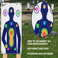 Allen Company EZ Aim Command Silhouette Targets 50-Pack