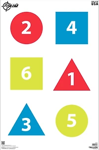 Allen Company EZ Aim Command Targets 50-Pack