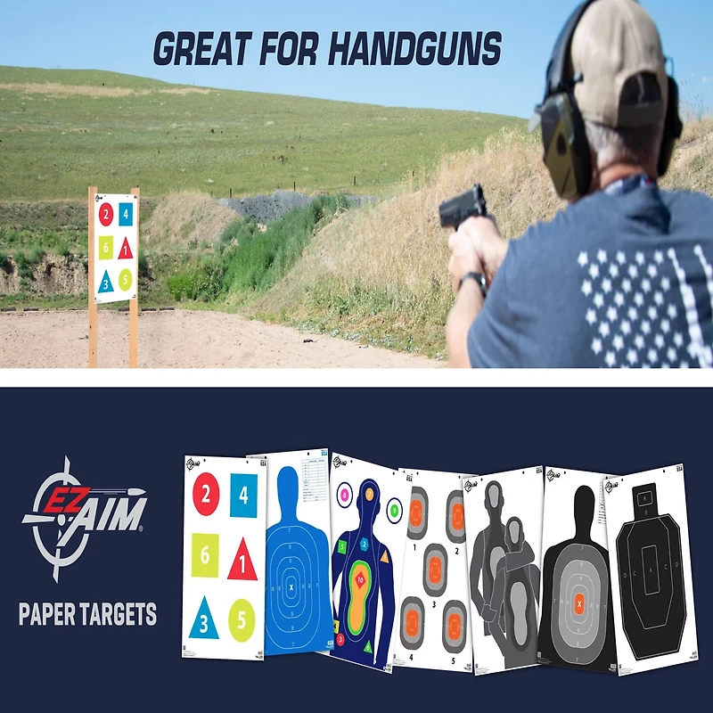 Allen Company EZ Aim Command Targets 50-Pack