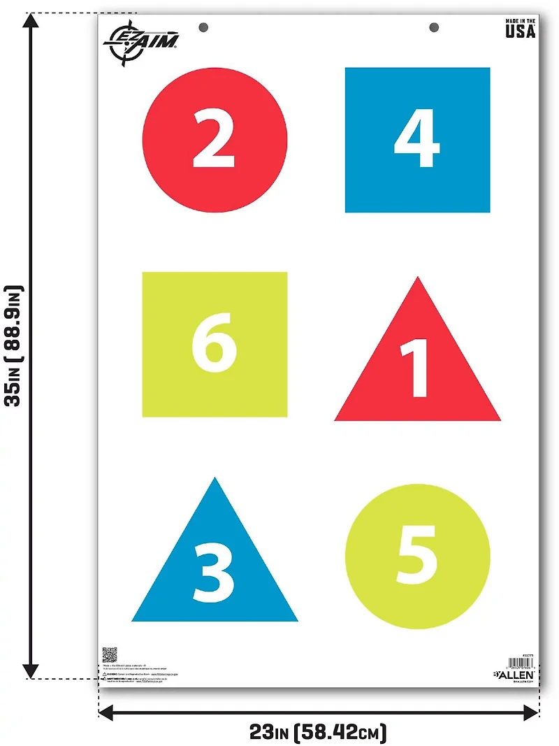 Allen Company EZ Aim Command Targets 50-Pack