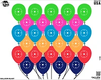 Allen Company EZ Aim FUN Balloon Blast Paper Shooting Targets 4-Pack