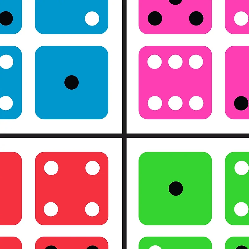 Allen Company EZ Aim FUN Shootin' Dice Paper Shooting Targets 3-Pack