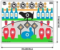Allen Company EZ Aim FUN Shooting Gallery Paper Shooting Targets 4-Pack