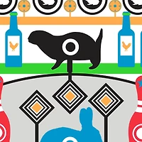 Allen Company EZ Aim FUN Shooting Gallery Paper Shooting Targets 4-Pack