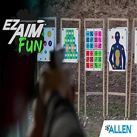 Allen Company EZ Aim FUN Shooting Gallery Paper Shooting Targets 4-Pack