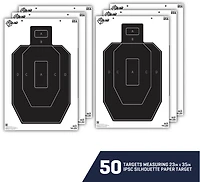 Allen Company EZ AIM IPSC Silhouette Targets 50-Pack