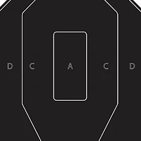 Allen Company EZ AIM IPSC Silhouette Targets 50-Pack