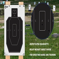 Allen Company EZ AIM IPSC Silhouette Targets 50-Pack