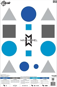 Allen Company EZ Aim Max Michel Course of Fire Training Targets 50-Pack