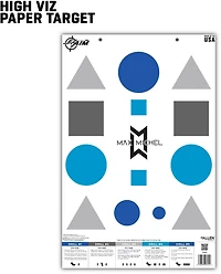 Allen Company EZ Aim Max Michel Course of Fire Training Targets 50-Pack