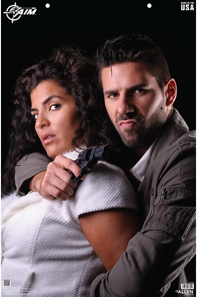 Allen Company EZ Aim Photo Real Hostage Situation Shooting Targets 50-Pack