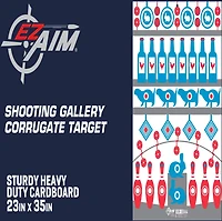 Allen Company EZ Aim Shooting Gallery Paper Shooting Target and Backer