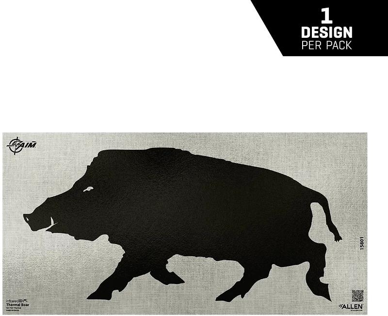 Allen Company EZ Aim Thermal ID Boar Paper Target
