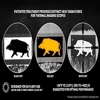 Allen Company EZ Aim Thermal ID Boar Paper Target