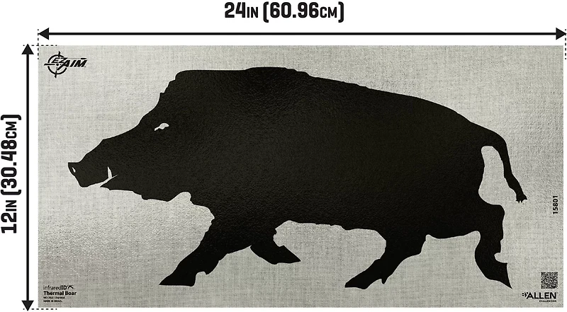 Allen Company EZ Aim Thermal ID Boar Paper Target