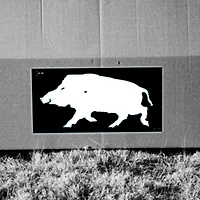 Allen Company EZ Aim Thermal ID Boar Paper Target