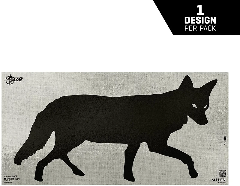 Allen Company EZ Aim Thermal ID Coyote Paper Target