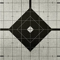 Allen Company EZ Aim Thermal ID Grid Bullseye Paper Target