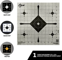 Allen Company EZ Aim Thermal ID Grid Bullseye Paper Target