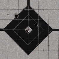 Allen Company EZ Aim Thermal ID Grid Bullseye Paper Target