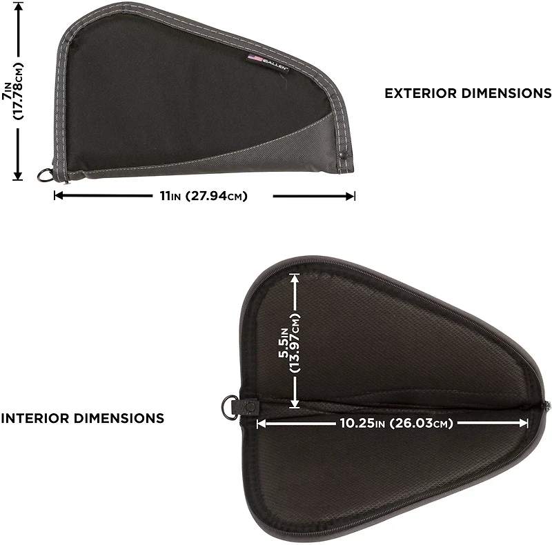 Allen Company in Deluxe Handgun Case
