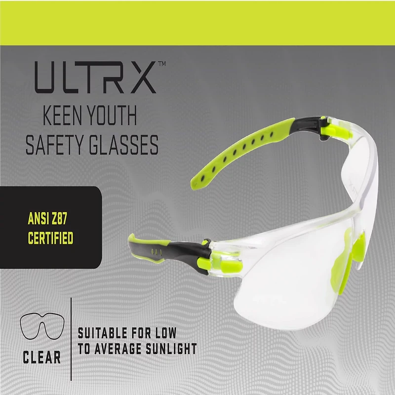 Allen Company Youth ULTRX Keen Safety Glasses