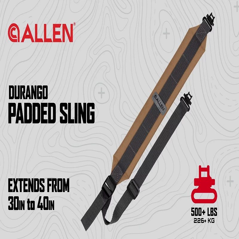 Allen Company 500 lb Capacity Durango Two-Point Padded Sling with Swivels