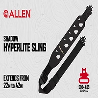 Allen Company 500 lb Capacity Shadow Hyperlite Sling with Swivels