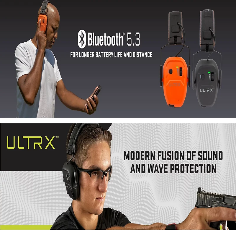 ULTRX Bionic Bluetooth Passive Earmuff