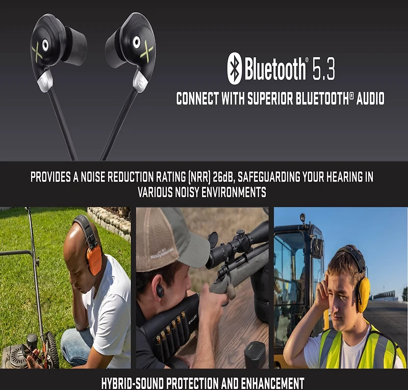 ULTRX Bionic Fuse Bluetooth Around the Neck Earbuds