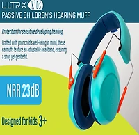 ULTRX Youth Passive Hearing Earmuffs