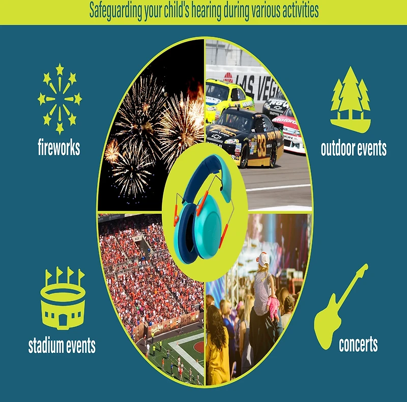 ULTRX Youth Passive Hearing Earmuffs