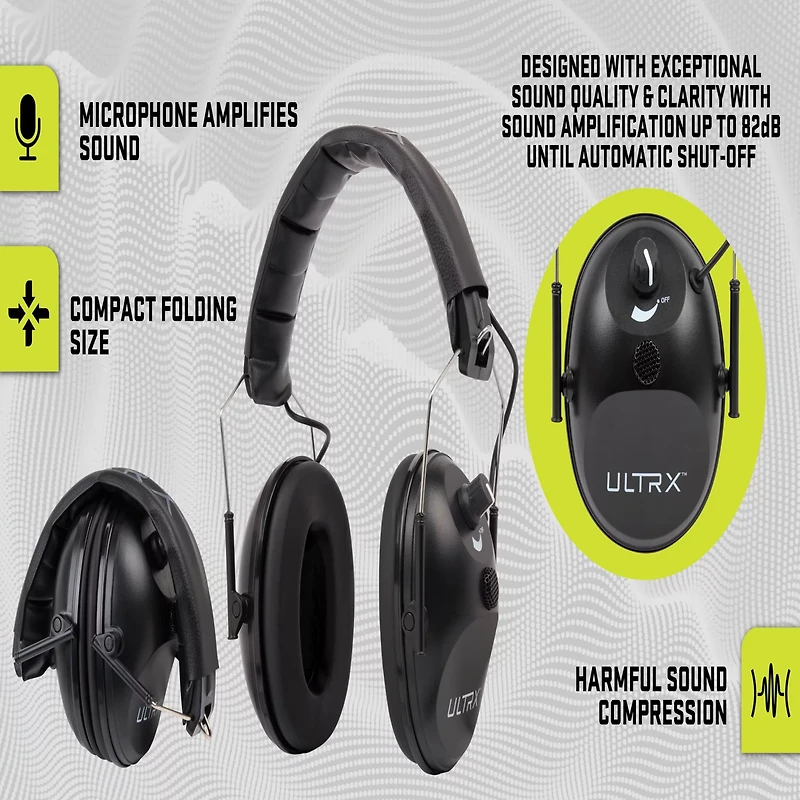 ULTRX Electronic Earmuff