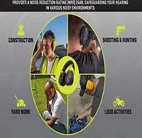 ULTRX Heavy Sound Defender Passive Earmuff