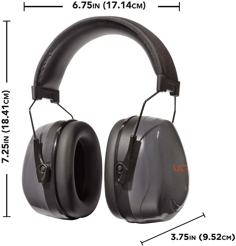 ULTRX Heavy Sound Defender Passive Earmuff