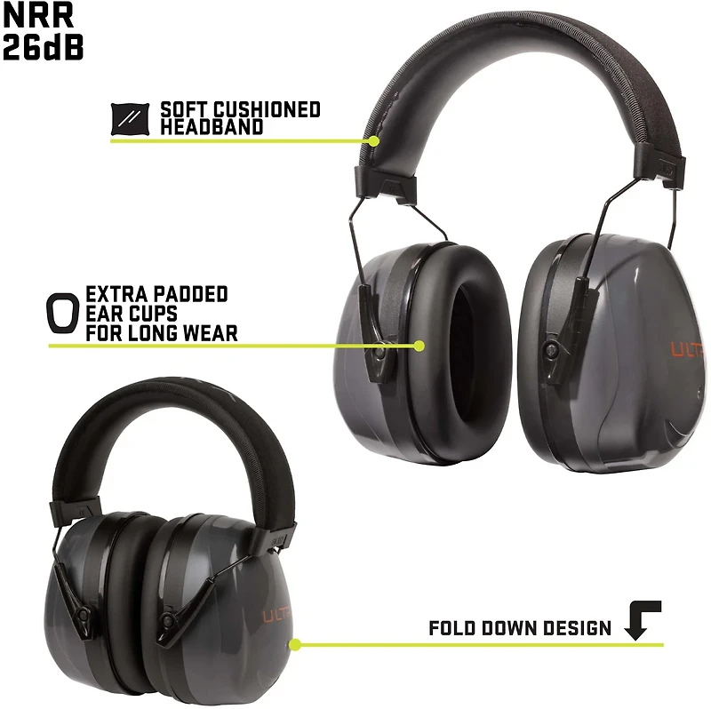 ULTRX Heavy Sound Defender Passive Earmuff