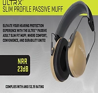 ULTRX Slim Profile Passive Earmuff