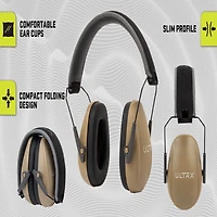 ULTRX Slim Profile Passive Earmuff