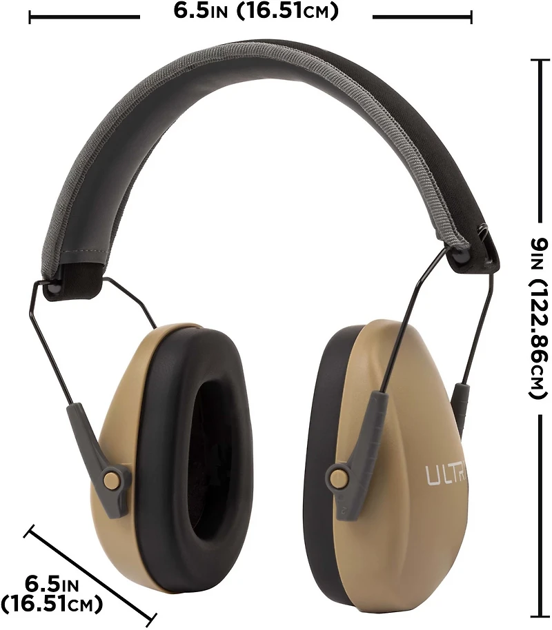 ULTRX Slim Profile Passive Earmuff