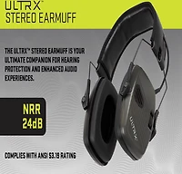 ULTRX Stereo Electronic Earmuff