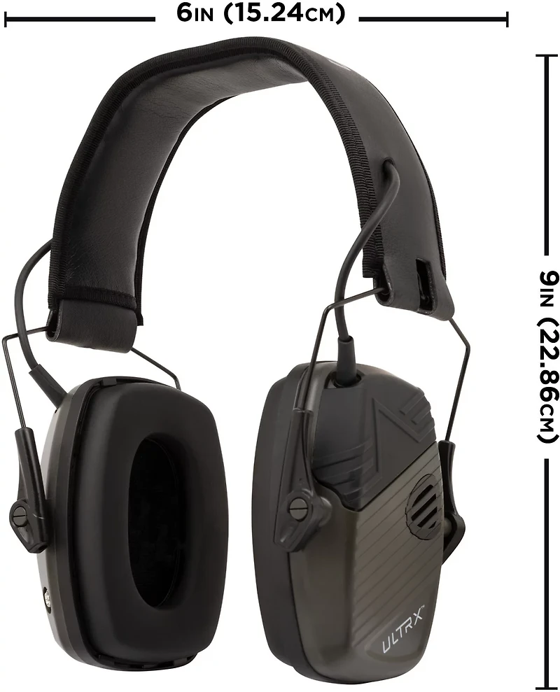 ULTRX Stereo Electronic Earmuff