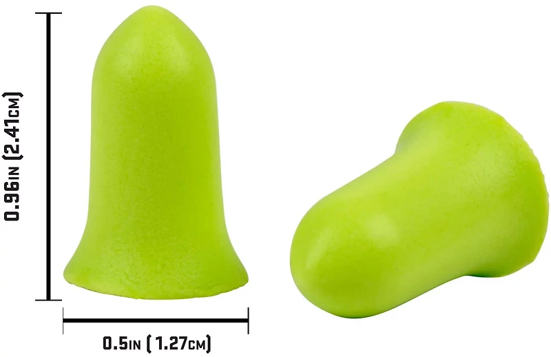 ULTRX Tapered Foam Ear Plugs 25 Pairs