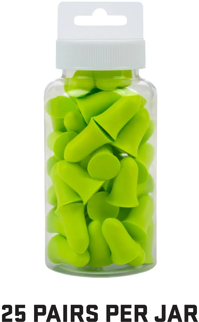 ULTRX Tapered Foam Ear Plugs 25 Pairs